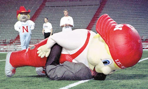 Memorial Stadium, home of the Cornhuskers